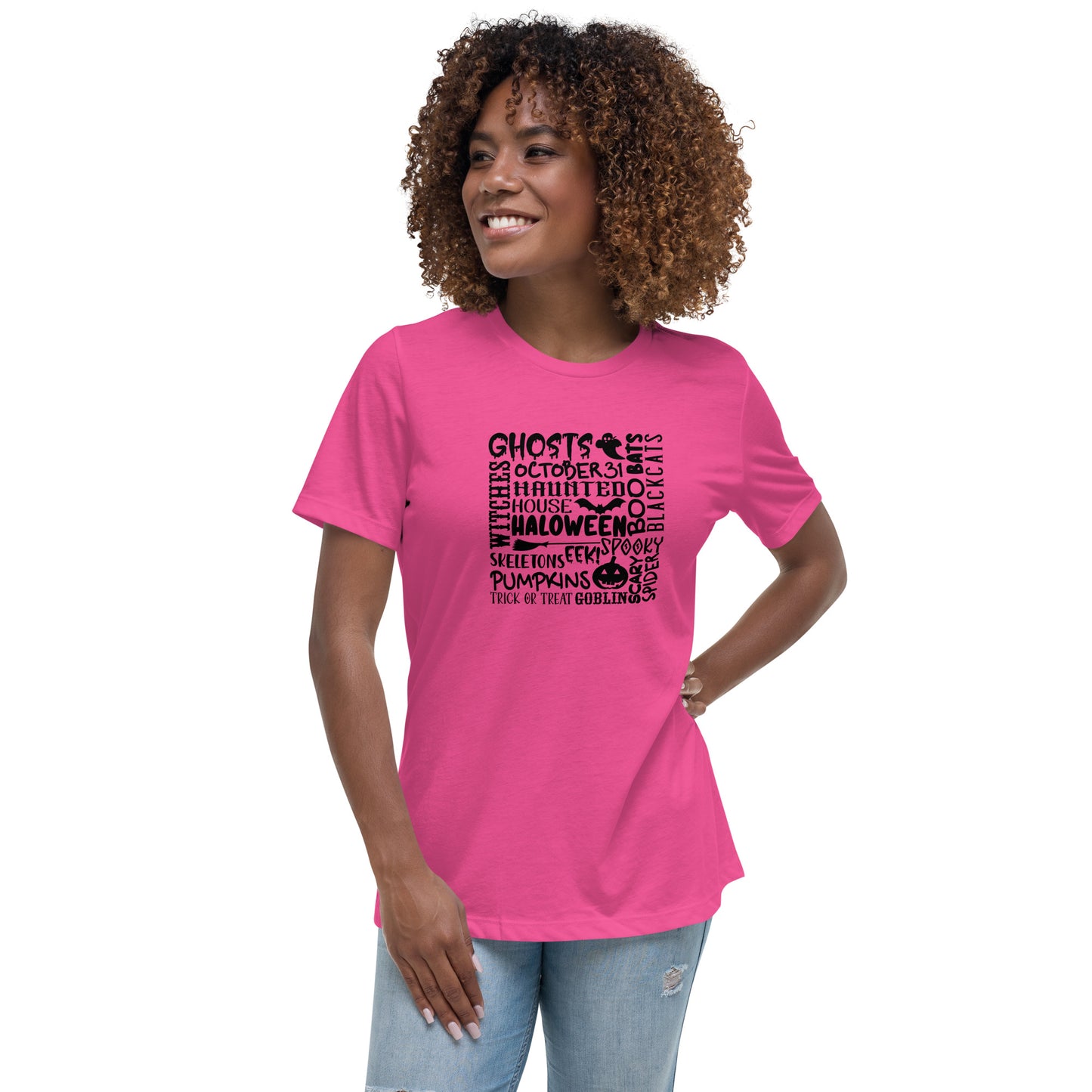 Ghosts Witches Halloween Quote Shirt Black