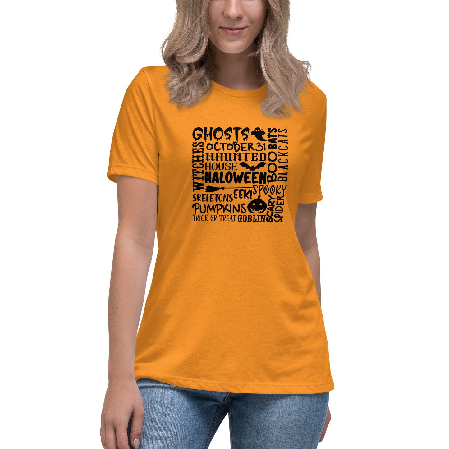 Ghosts Witches Halloween Quote Shirt Black