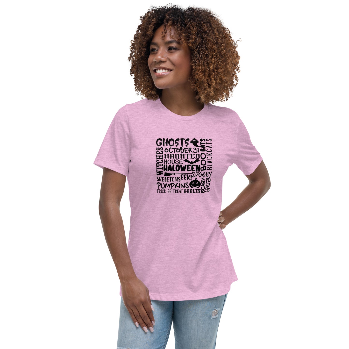 Ghosts Witches Halloween Quote Shirt Black