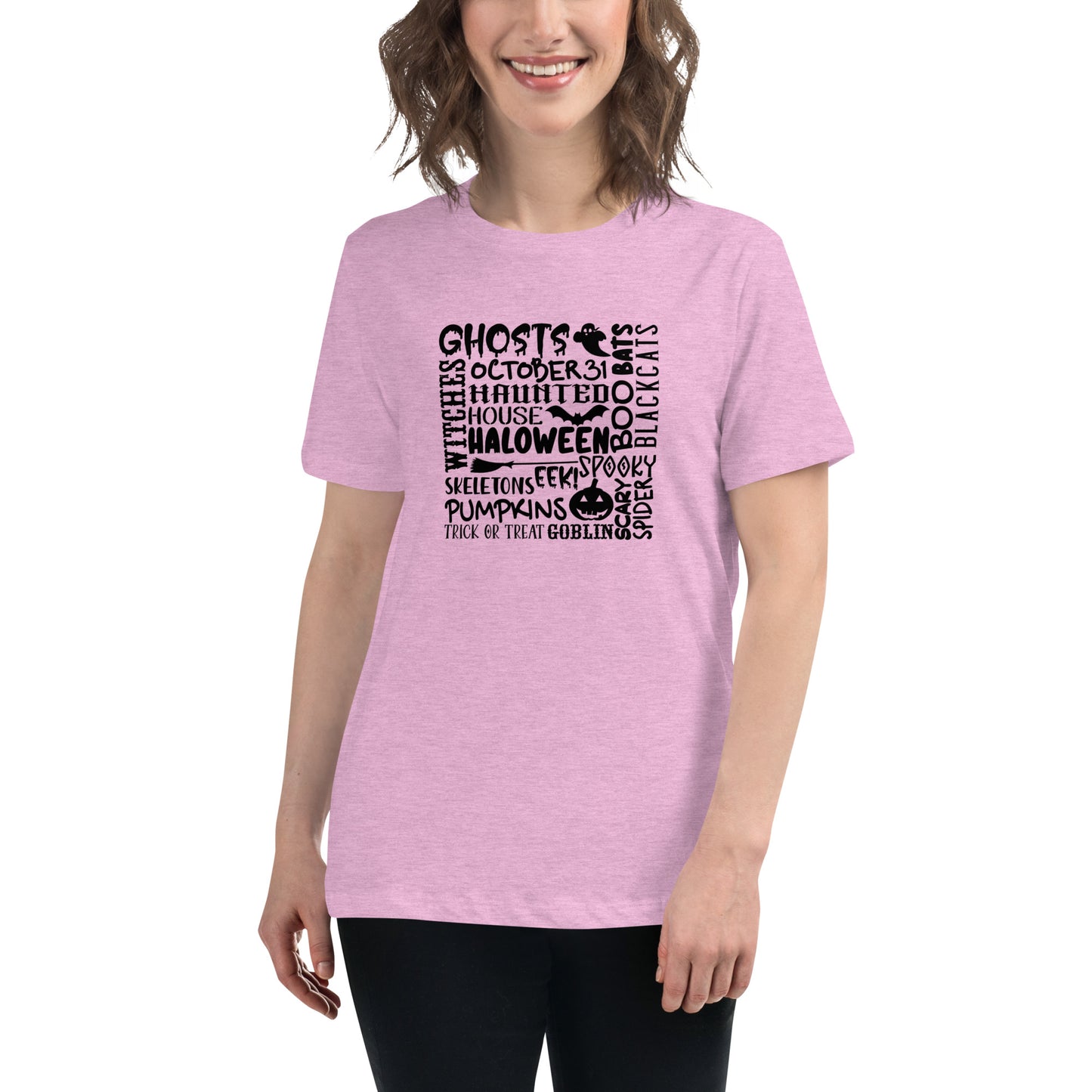 Ghosts Witches Halloween Quote Shirt Black