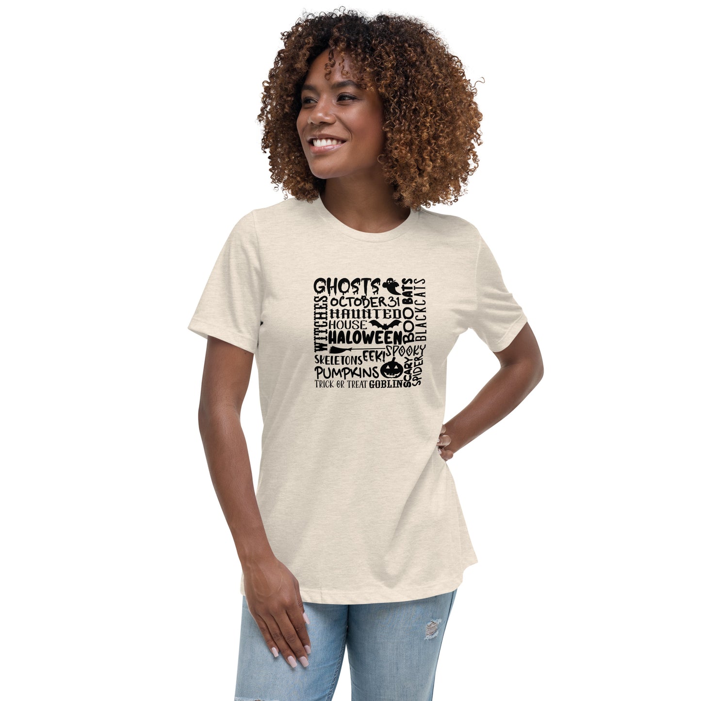 Ghosts Witches Halloween Quote Shirt Black