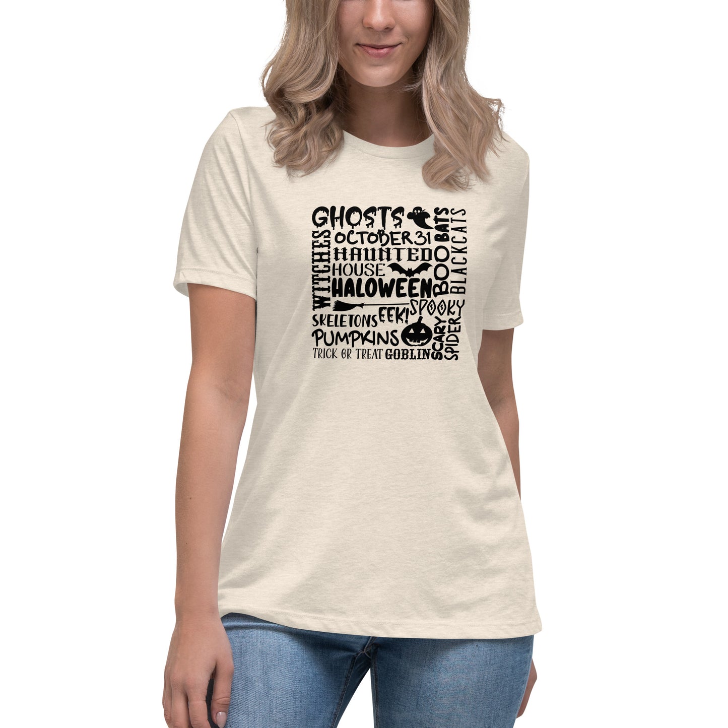 Ghosts Witches Halloween Quote Shirt Black