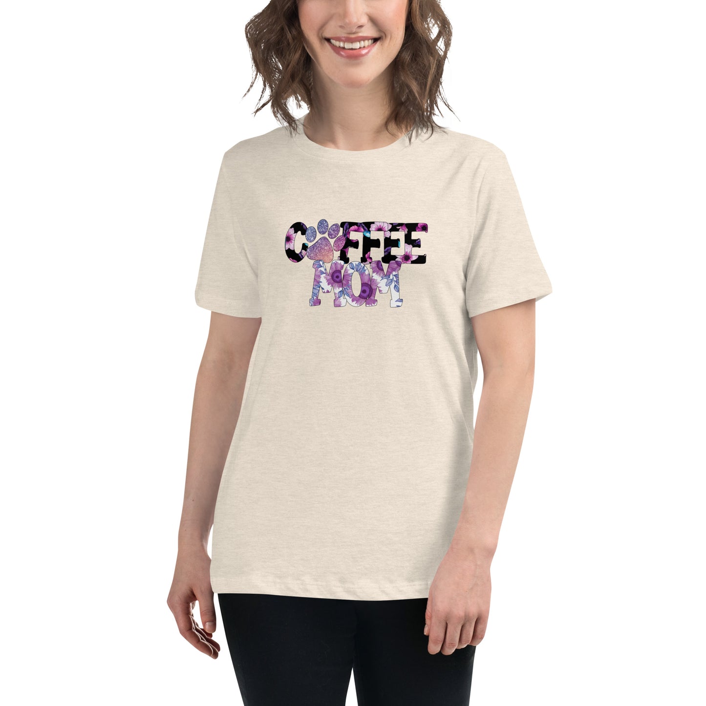 Coffee mom with paw print