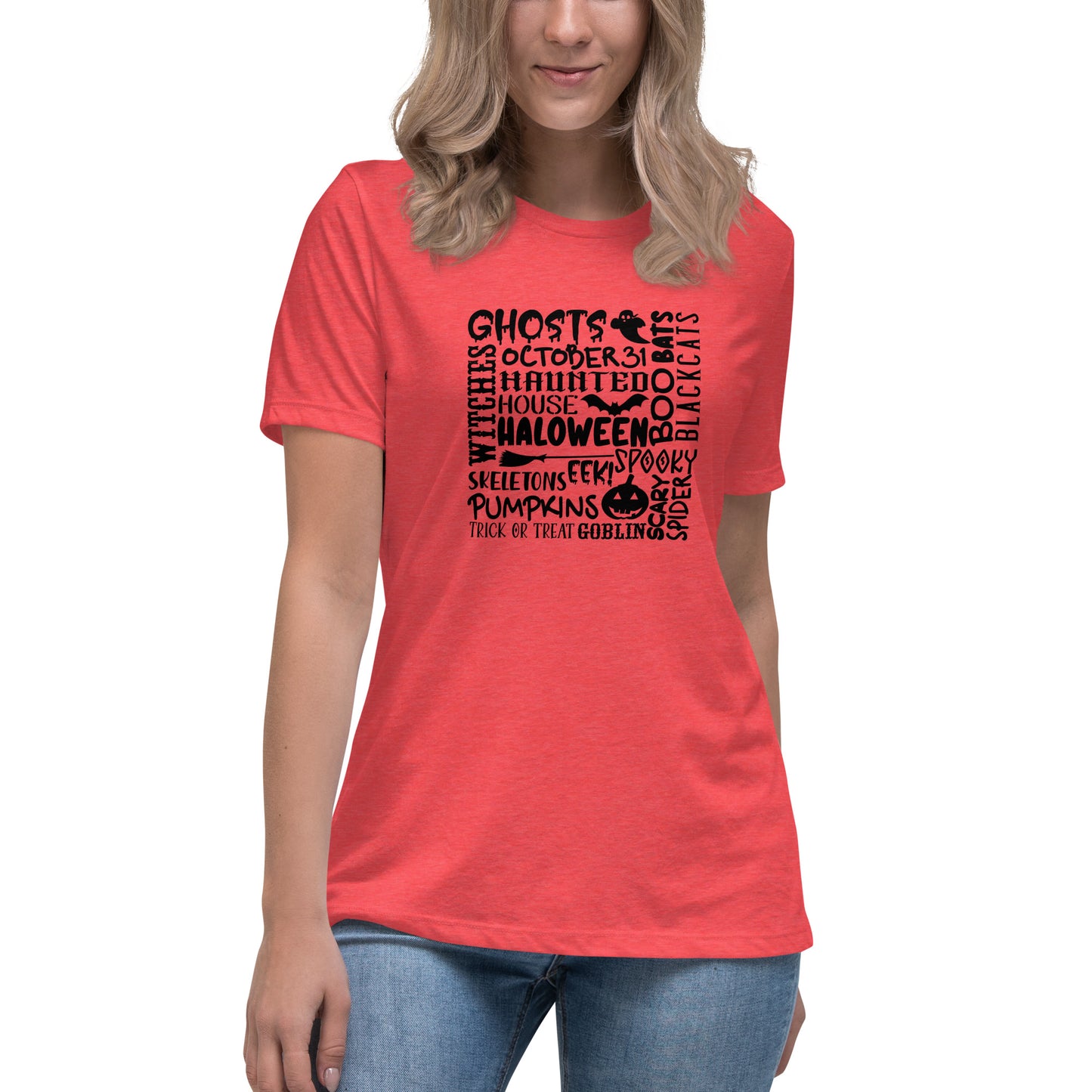 Ghosts Witches Halloween Quote Shirt Black