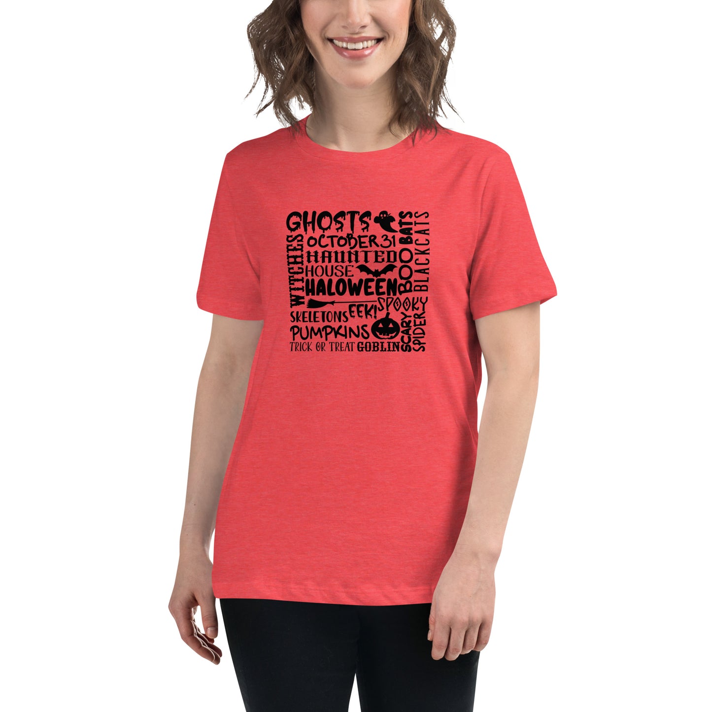 Ghosts Witches Halloween Quote Shirt Black