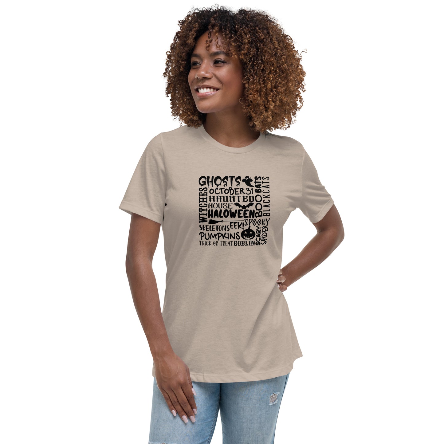 Ghosts Witches Halloween Quote Shirt Black