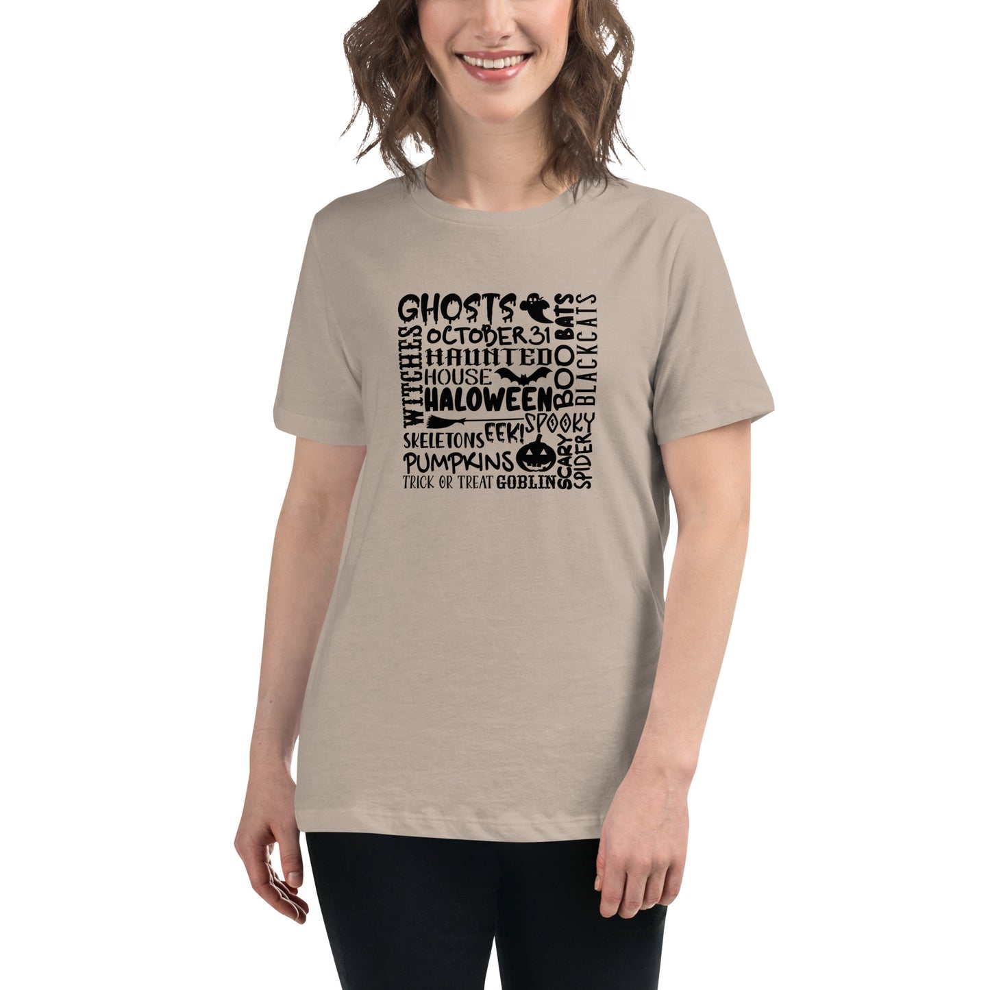 Ghosts Witches Halloween Quote Shirt Black