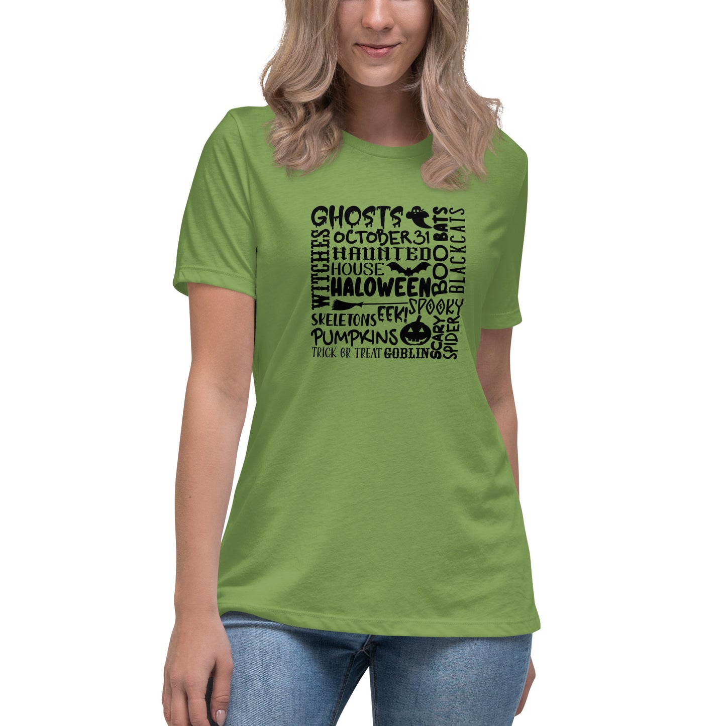 Ghosts Witches Halloween Quote Shirt Black