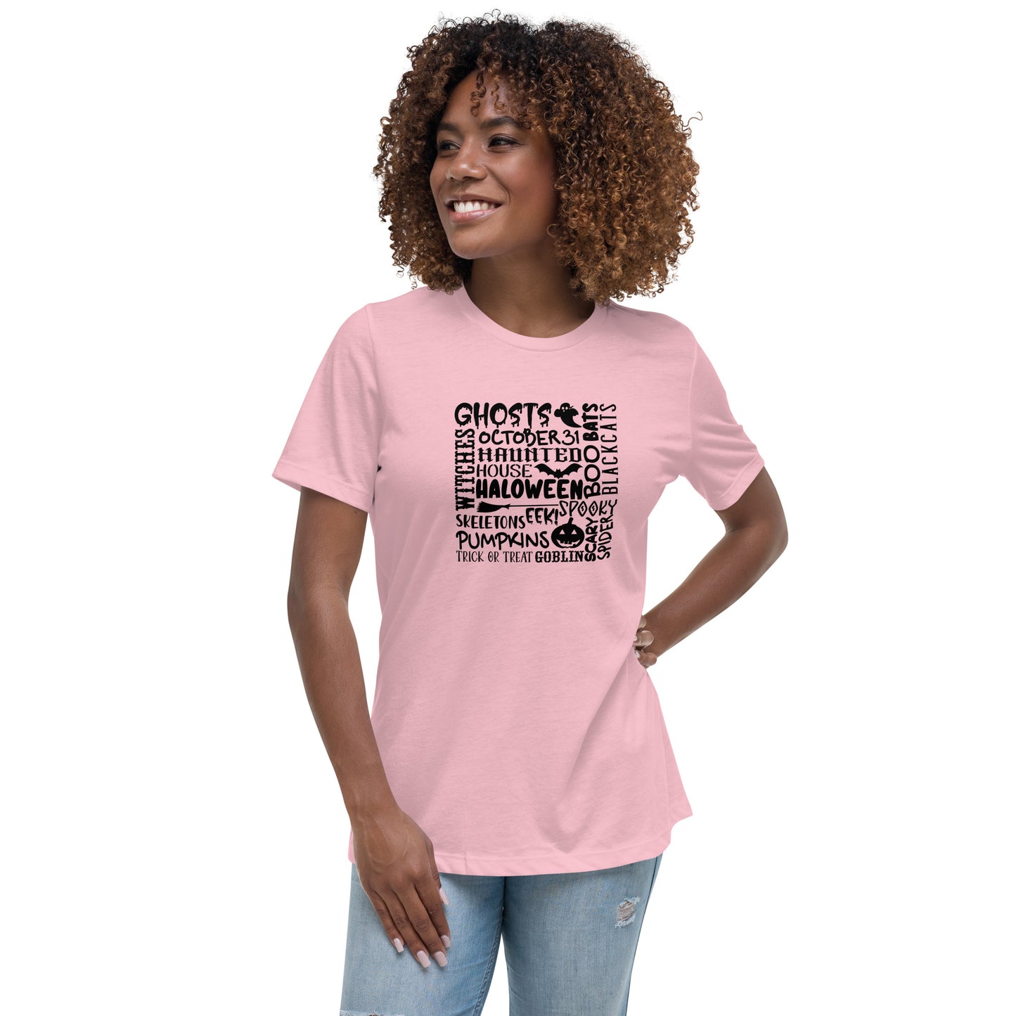 Ghosts Witches Halloween Quote Shirt Black