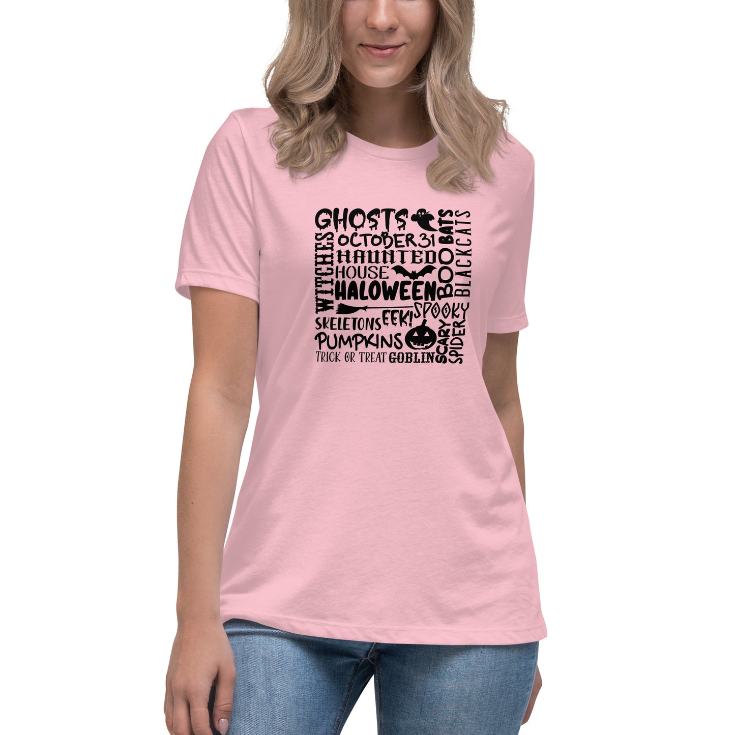 Ghosts Witches Halloween Quote Shirt Black