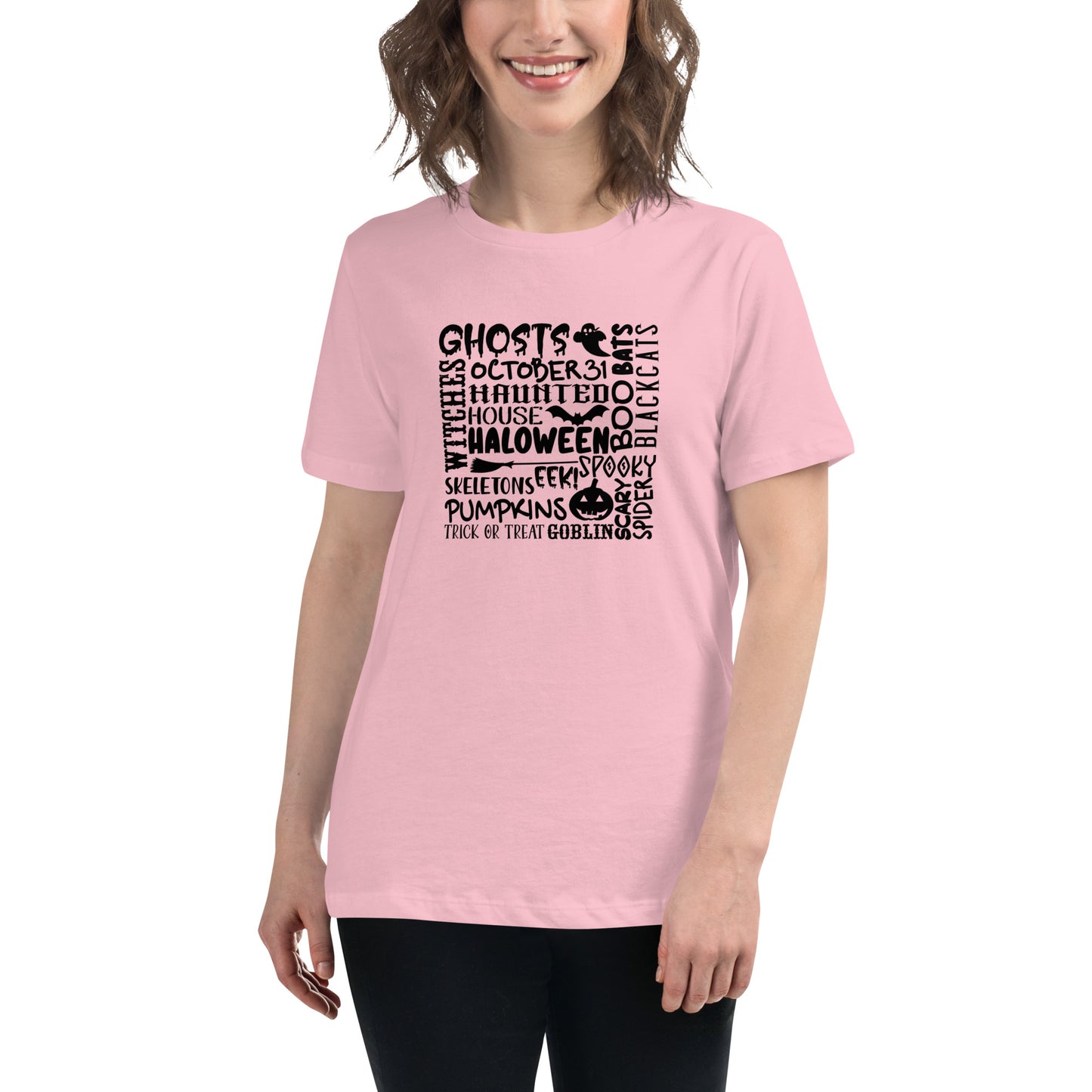 Ghosts Witches Halloween Quote Shirt Black