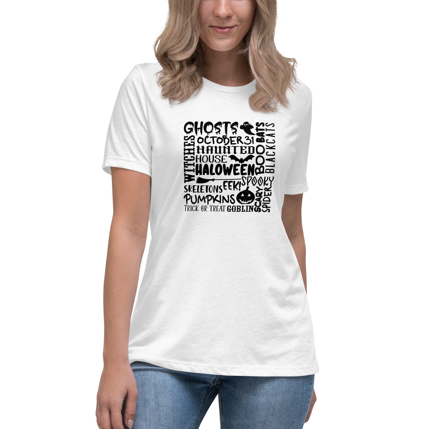 Ghosts Witches Halloween Quote Shirt Black