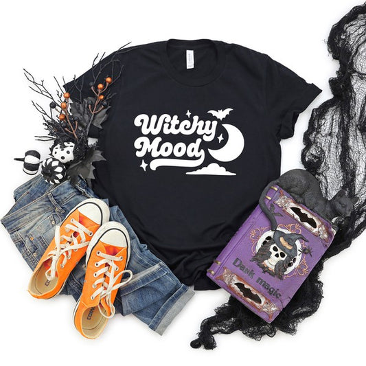Witchy Mood Short Sleeve Graphic Tee
